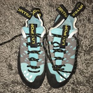 La Sportiva rock climbing shoes